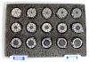 ER25(2-16/15PCS)-0.008 Цанговый набор