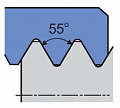 Дюймовая резьба 55° неполный профиль