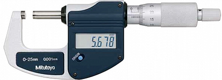 Микрометр Mitutoyo Digimatic 0-25 мм/0,001 мм 293-821-30